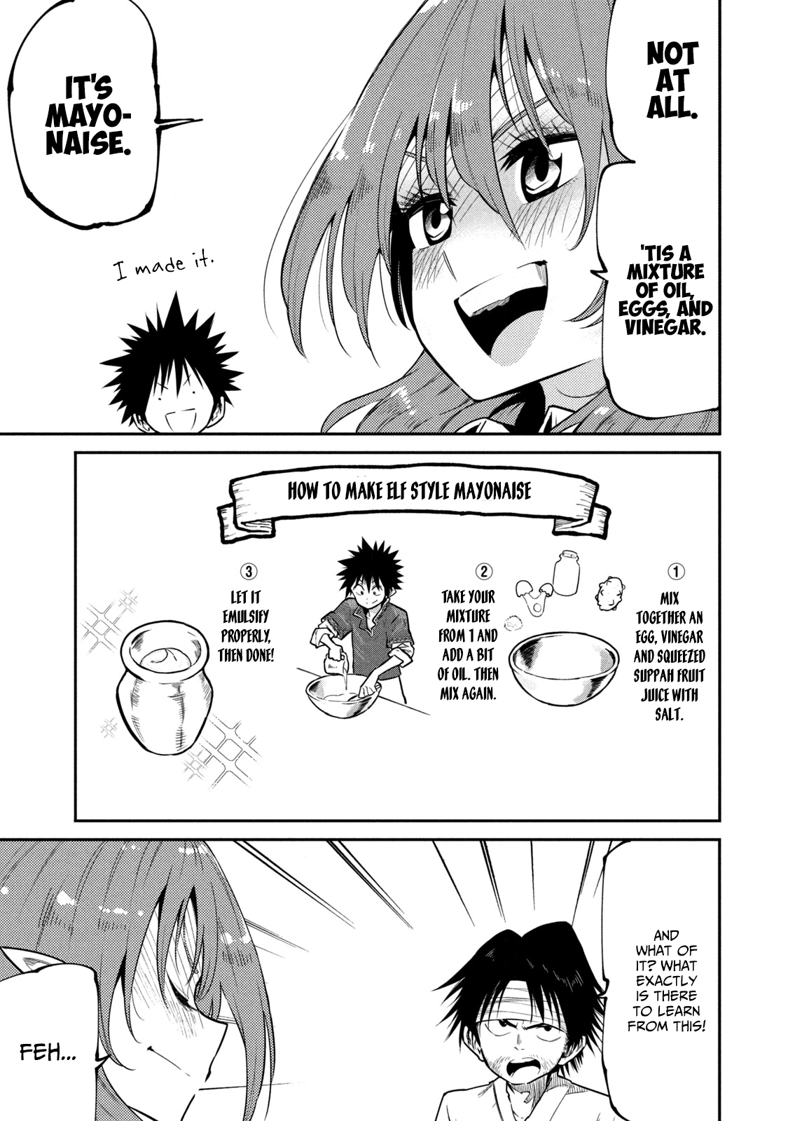 Mazumeshi Elf to Yuboku gurashi Chapter 43 17